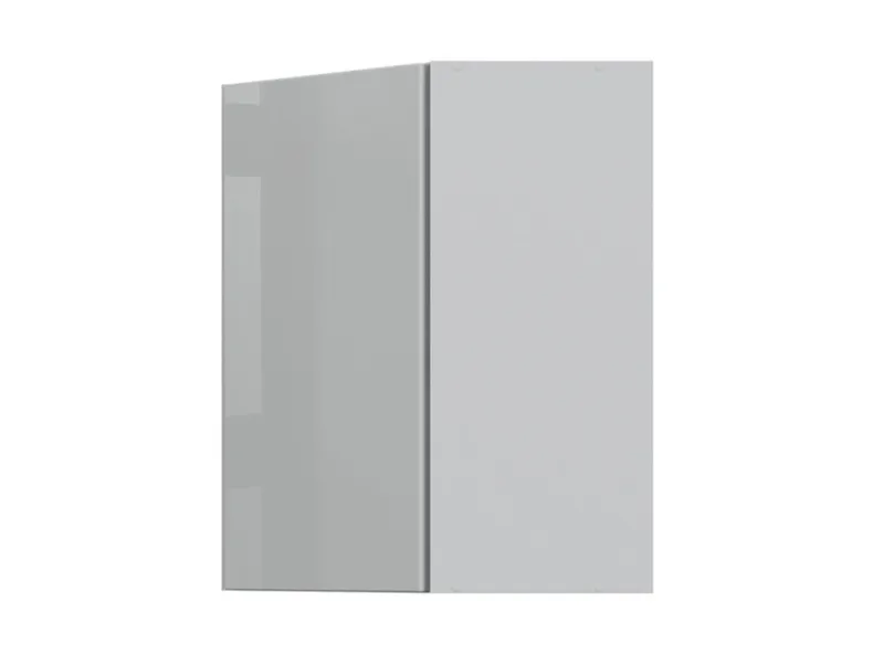 BRW Top Line 60 см угловой кухонный шкаф правый серый глянец, серый гранола/серый глянец TV_GNWU_60/72_P-SZG/SP фото №2