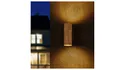 BRW Уличный настенный светильник Style 2-point steel bronze 092981 фото thumb №2