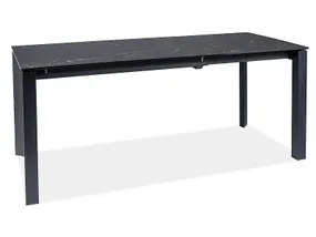 Керамический Стол SIGNAL METROPOL, черный, 80x120 фото