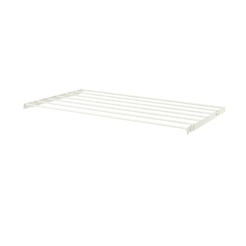 IKEA BOAXEL БОАКСЕЛЬ, сушарка для білизни, білий, 60x40 см 604.487.47 фото №1