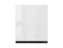 Кухонный шкаф BRW Top Line 60 см с вытяжкой правый белый глянец, альпийский белый/глянцевый белый TV_GOO_60/68_P_FL_BRW-BAL/BIP/CA фото