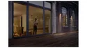 BRW Уличный настенный светодиодный светильник Endura Style 11,5 см с датчиком день/ночь черный 093673 фото thumb №2