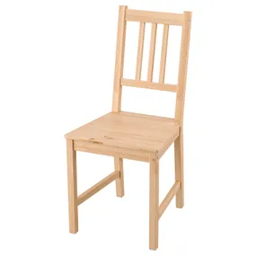 IKEA PINNTORP ПІННТОРП, стілець, світло-коричнева морилка 005.904.80 фото