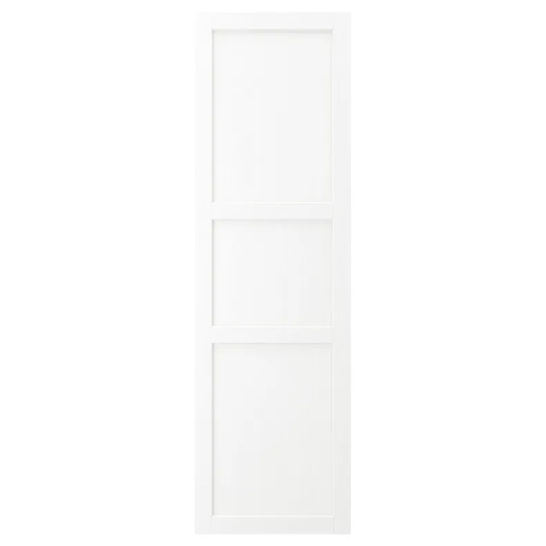 IKEA ENKÖPING ЭНЧЁПИНГ, дверь, белая имитация дерева, 60x200 см 605.057.71 фото №1