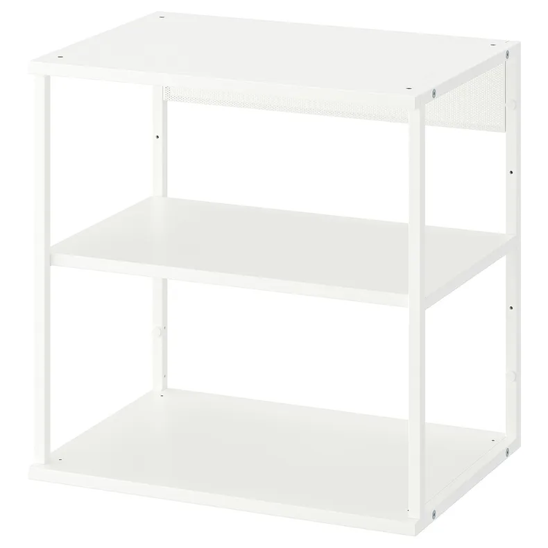 IKEA PLATSA ПЛАТСА, открытый стеллаж, белый, 60x40x60 см 404.525.75 фото №1