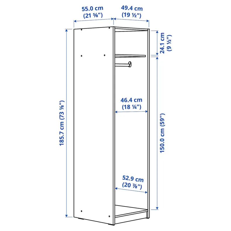 IKEA GURSKEN ГУРСКЕН, меблі д / спальні, компл із 5 предм, світло-бежевий, 140x200 см 394.170.12 фото №13