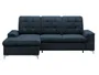 BRW Розкладний кутовий диван Ariado з ящиком для зберігання темно-синій велюр, Vogue 13 NA-ARIADO-RECBK.2F-G3_B85465 фото