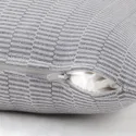 IKEA PLOMMONROS ПЛОММОНРОС, чохол на подушку, темно-синій / білий, 50x50 см 405.069.55 фото thumb №2