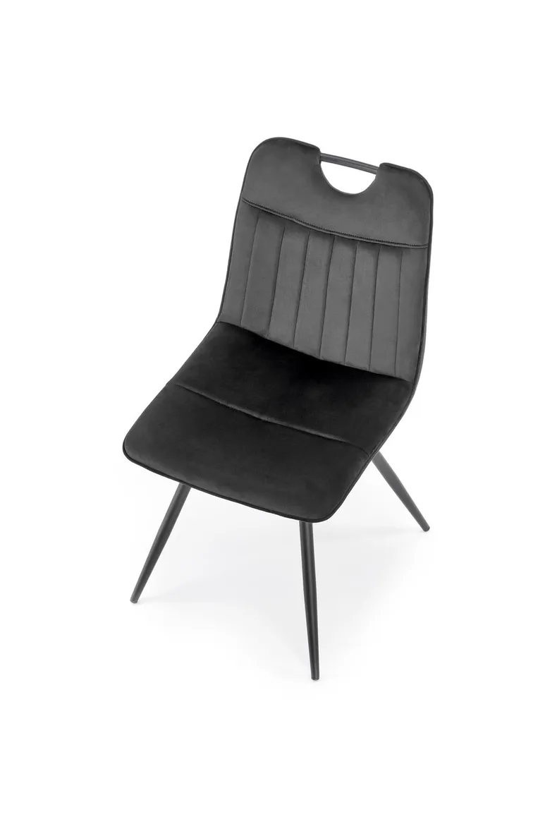 Кухонний стілець HALMAR K521 чорний фото №7