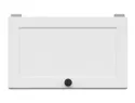 BRW Верхний кухонный шкаф Junona Line 50 см наклонный белый, белый GO/50/30-BI/BI фото thumb №1