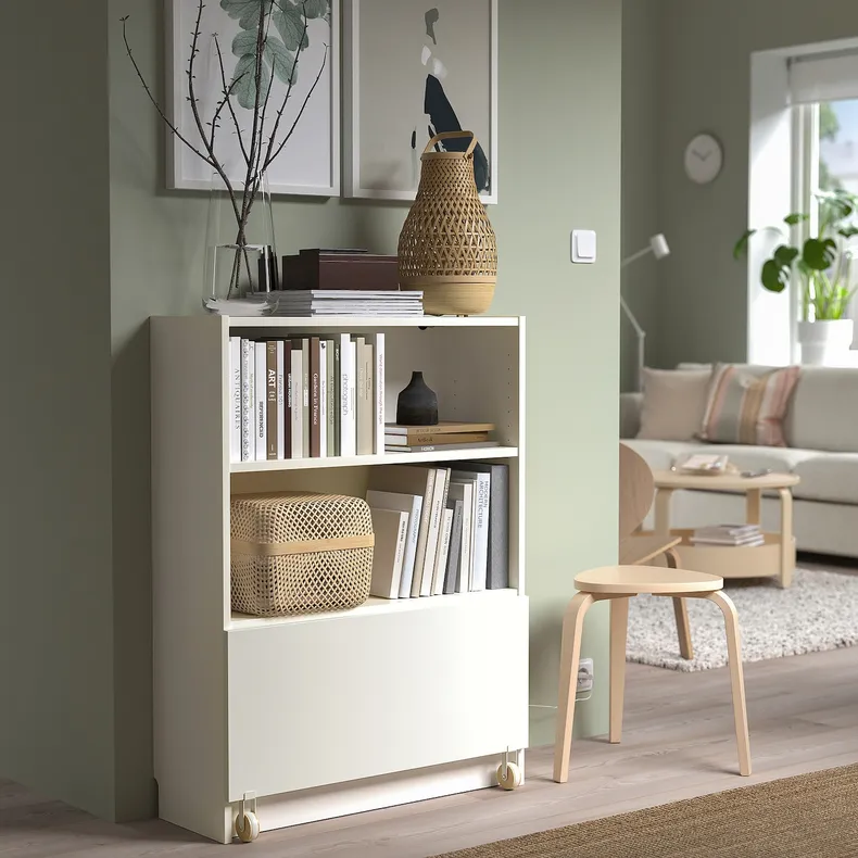 IKEA BILLY БІЛЛІ, книжкова шафа з шухлядами, білий, 80x30x106 см 294.878.40 фото №2