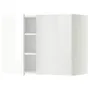 IKEA METOD МЕТОД, навісна шафа з полицями / 2 дверцят, білий / РІНГХУЛЬТ білий, 80x60 см 394.670.35 фото