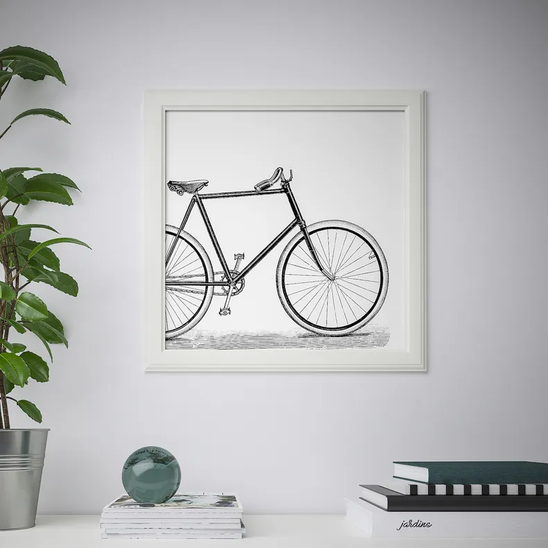 IKEA BILD БИЛЬД, постер, Дедушкин велосипед, 50x50 см 204.418.23 фото №2