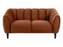 BRW Двухместный диван Bayton 2S коричневый SO-BAYTON-2S--VIC_70AC фото