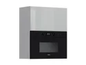 Кухонный шкаф BRW Top Line 60 см с микроволновой печью навесной серый глянцевый, серый гранола/серый глянец TV_GMO_60/72_O_AMW442-SZG/SP/CA фото thumb №2