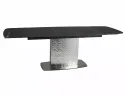 Стіл обідній розкладний SIGNAL MONCLER CERAMIC (160-240)х90, чорний Sahara Noir / чорний мат фото thumb №1