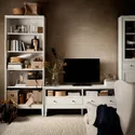 IKEA IDANÄS ІДАНЕС, тумба під телевізор, білий, 162x40x63 см 904.878.60 фото thumb №5