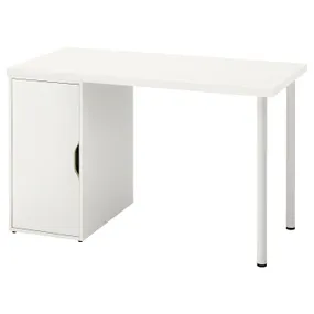 IKEA LAGKAPTEN ЛАГКАПТЕН / ALEX АЛЕКС, письменный стол, белый, 120x60 см 995.214.35 фото