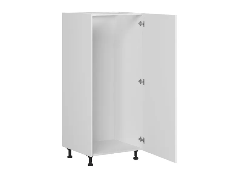 BRW Кухонный шкаф для встроенного холодильника Tapo Special 60 см правый белый экрю, альпийский белый/экрю белый FK_DL_60/143_P-BAL/BIEC фото №4