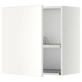 IKEA METOD МЕТОД, шафа навісна із сушаркою, білий / ВЕДДІНГЕ білий, 60x60 см 794.552.38 фото