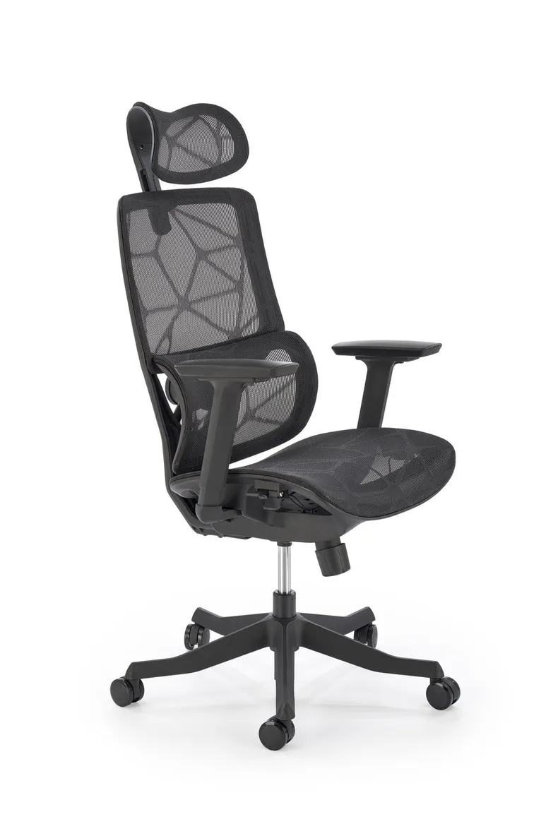 Крісло комп'ютерне офісне обертове HALMAR OSVALDO чорний фото №1