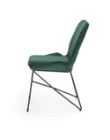 Кухонний стілець HALMAR K454 темно-зелений фото thumb №8