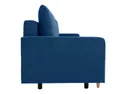 BRW тримісний диван Sigma розкладний з велюровим ящиком темно-синій, Маніла 26 ВМС SO3-SIGMA-LX_3DL-G2_B852C0 фото thumb №3