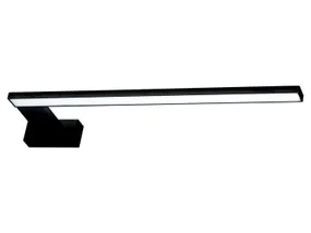 BRW Сяйво світлодіодний металевий настінний світильник для ванної кімнати чорний 086762 фото