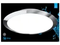 BRW LED/12W/1250LM/4000K сріблястий плафон для ванної Rodut 091015 фото thumb №2