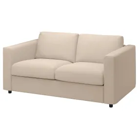 IKEA VIMLE ВІМЛЕ, 2-місний диван, ХАЛЛАРП бежевий 993.990.05 фото
