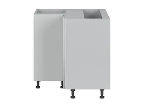 BRW Угловой кухонный шкаф Top Line 90 см светло-серый матовый, греноловый серый/светло-серый матовый TV_DNW_90/82_P/L-SZG/BRW0014 фото