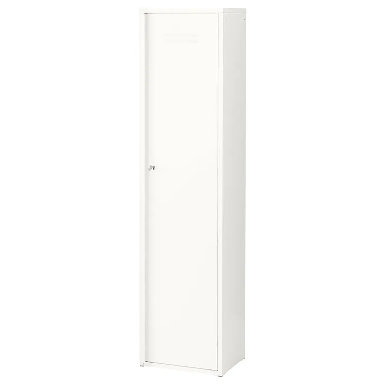 IKEA IVAR ИВАР, шкаф с дверью, белый, 40x160 см 503.815.92 фото №1