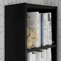 IKEA BILLY БИЛЛИ, верхняя полка, черная имитация дуб, 40x28x35 см 604.773.58 фото thumb №2
