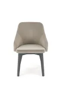Кухонный стул HALMAR TOLEDO 2 графит/серый (1p=1шт) фото thumb №5
