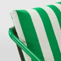 IKEA ÖNNESTAD ЕННЕСТАД, крісло, Радбин білий / зелений 095.544.68 фото thumb №5