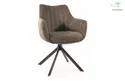 Обеденный стул поворотный SIGNAL AZALIA BREGO 77 - оливковый фото thumb №11