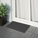 IKEA OPLEV ОПЛЕВ, килимок під двері, для приміщення/вулиці сірий, 50x80 см 303.089.94 фото thumb №5