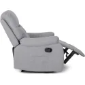 Масажне крісло MEBEL ELITE INTER 2, тканина: сірий фото thumb №11