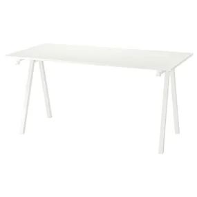 IKEA TROTTEN ТРОТТЕН, письменный стол, белый, 160x80 см 994.295.59 фото