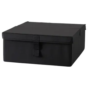 IKEA LYCKSELE ЛЮККСЕЛЕ, коробка для зберігання крісла-ліжка, чорний 401.169.61 фото