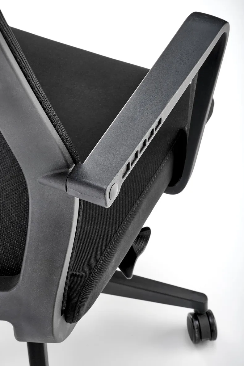 Крісло комп'ютерне офісне обертове HALMAR FABIO, чорний фото №9