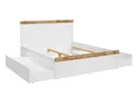 BRW Holten, шухляда для ліжка 160 і 180, білий/глянцево-білий SZU-BI/BIP фото thumb №5