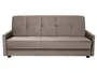 BRW Тримісний диван Maro розкладний диван-ліжко з контейнером велюр коричневий, Трійця 05 Коричневий WE-MARO-3K-GR2_B852B1 фото