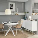 IKEA GRANSTORP ГРАНСТОРП, раздвижной стол, белый, 90 / 120x90 см 705.115.35 фото thumb №2