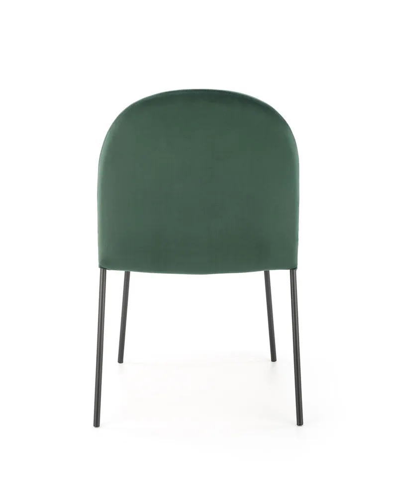 Кухонний стілець HALMAR K443 темно-зелений фото №2