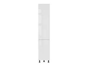 Кухонный шкаф BRW Top Line высотой 40 см с корзиной для груза белый глянец, альпийский белый/глянцевый белый TV_DC_40/207_CC-BAL/BIP фото