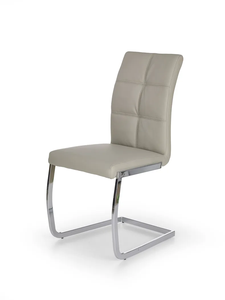 Кухонний стілець HALMAR K228 світло-сірий фото №1