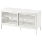 IKEA MACKAPÄR МАККАПЭР, скамья с отделен, раздвижные дверцы, белый, 100x37 см фото