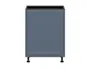 BRW Нижний кухонный шкаф Верди 60 см левый мистик матовый, черный/матовый FL_D_60/82_L-CA/MIM фото