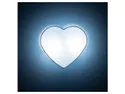 BRW Серце 2-точковий тканинний дитячий світильник синій 095008 фото thumb №2